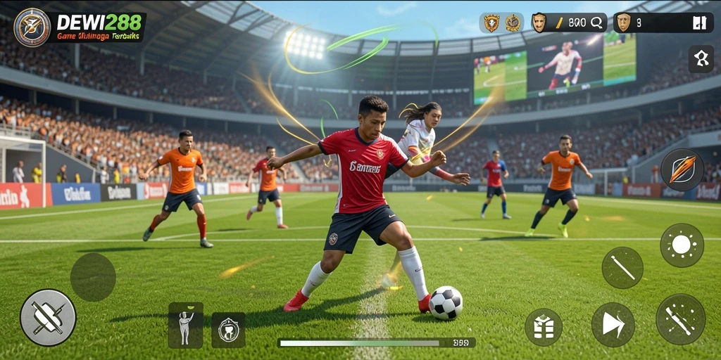 Tampilan gameplay DEWI288 yang seru dan menegangkan.