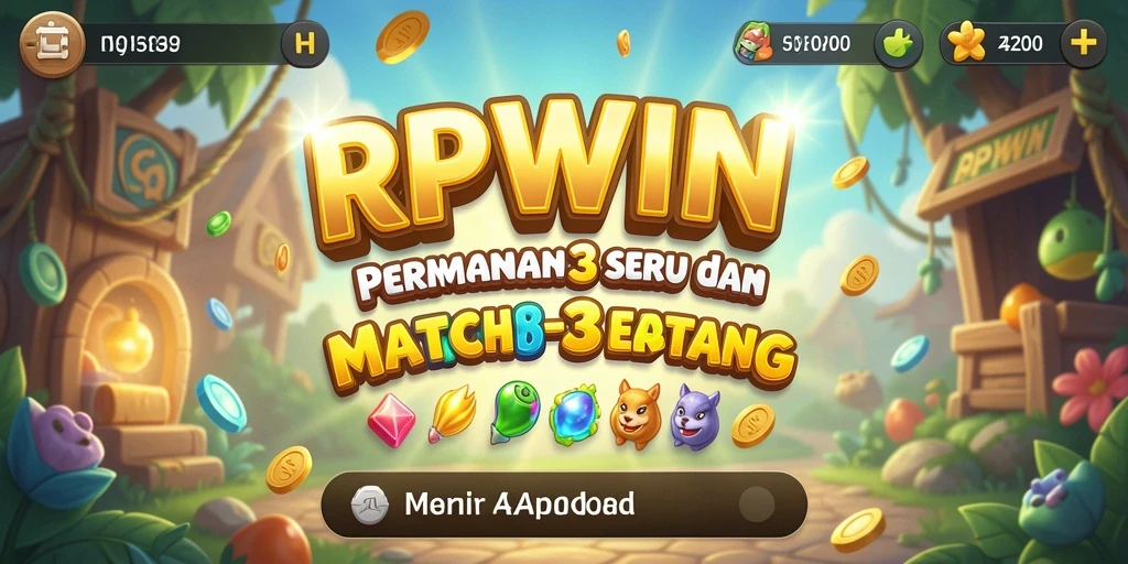 Tampilan gameplay RPWIN yang menarik dan penuh warna.