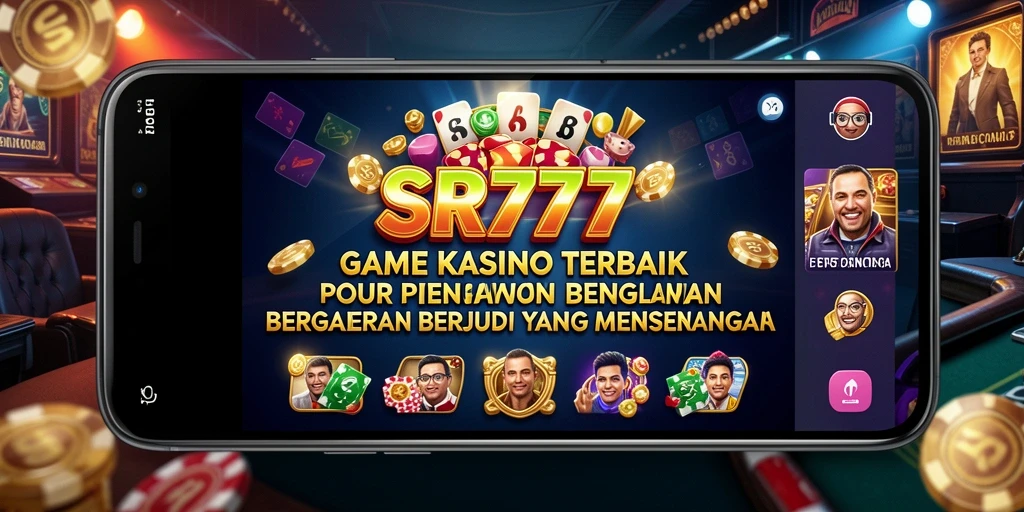 Tampilan gameplay Kasino yang mengesankan di SR777.